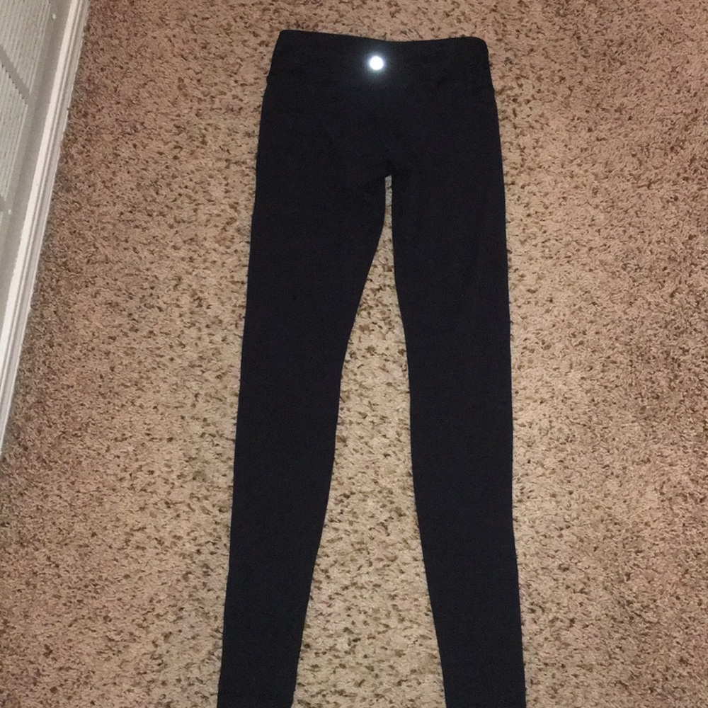 ☆BLACK LULULEMON WUNDER UNDER LEGGINGS ☆